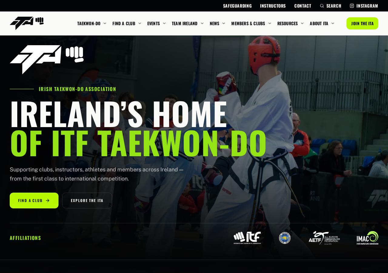Irish Taekwon-Do Association website