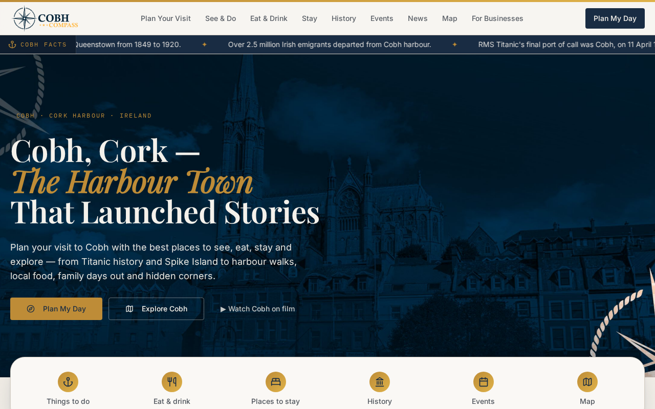 Cobh Compass website