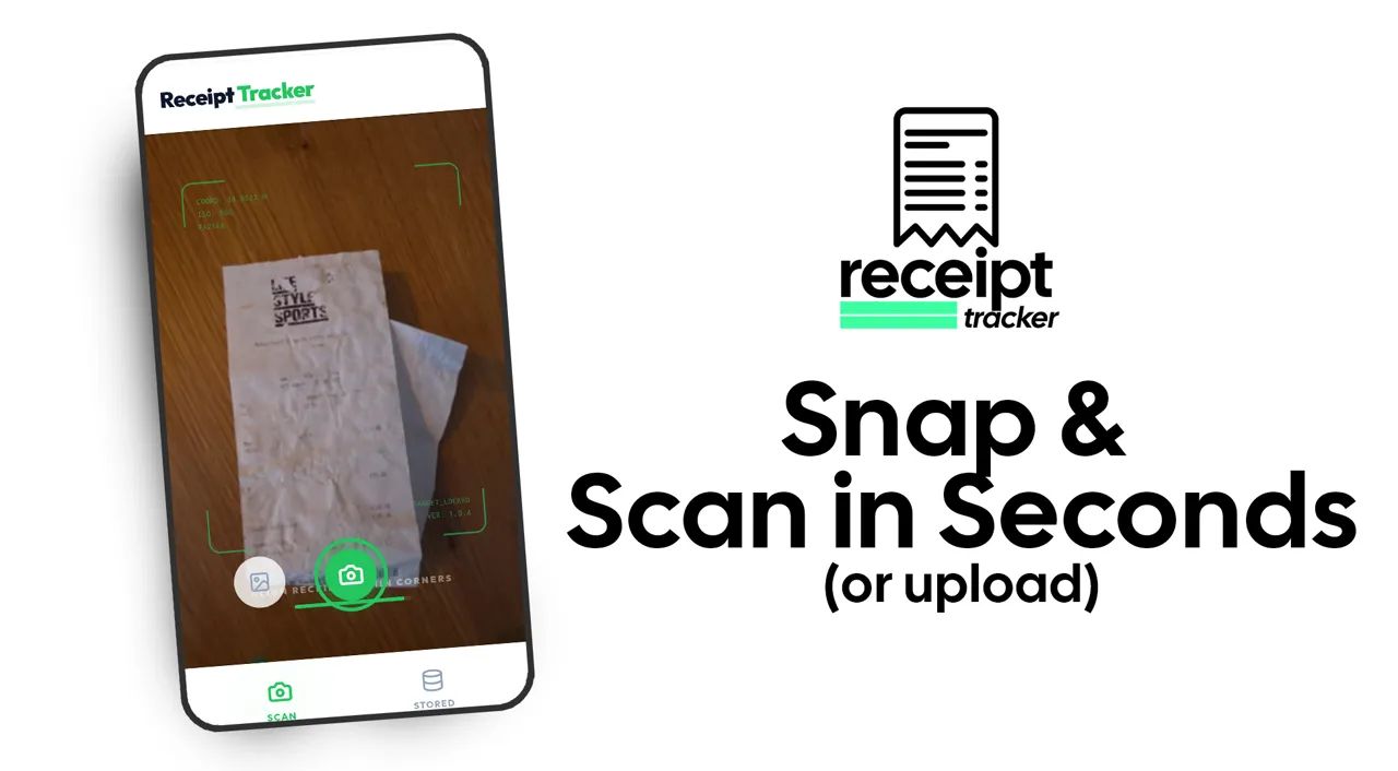 Trade Receipt Tracker app